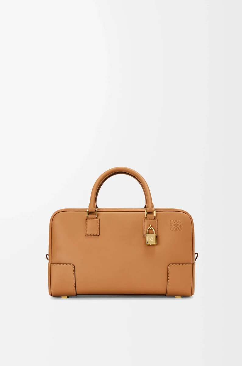 amazona 28 tasche aus nappa-kalbsleder farbe warm desert