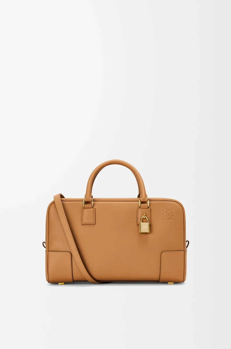 amazona 28 tasche aus nappa-kalbsleder farbe warm desert