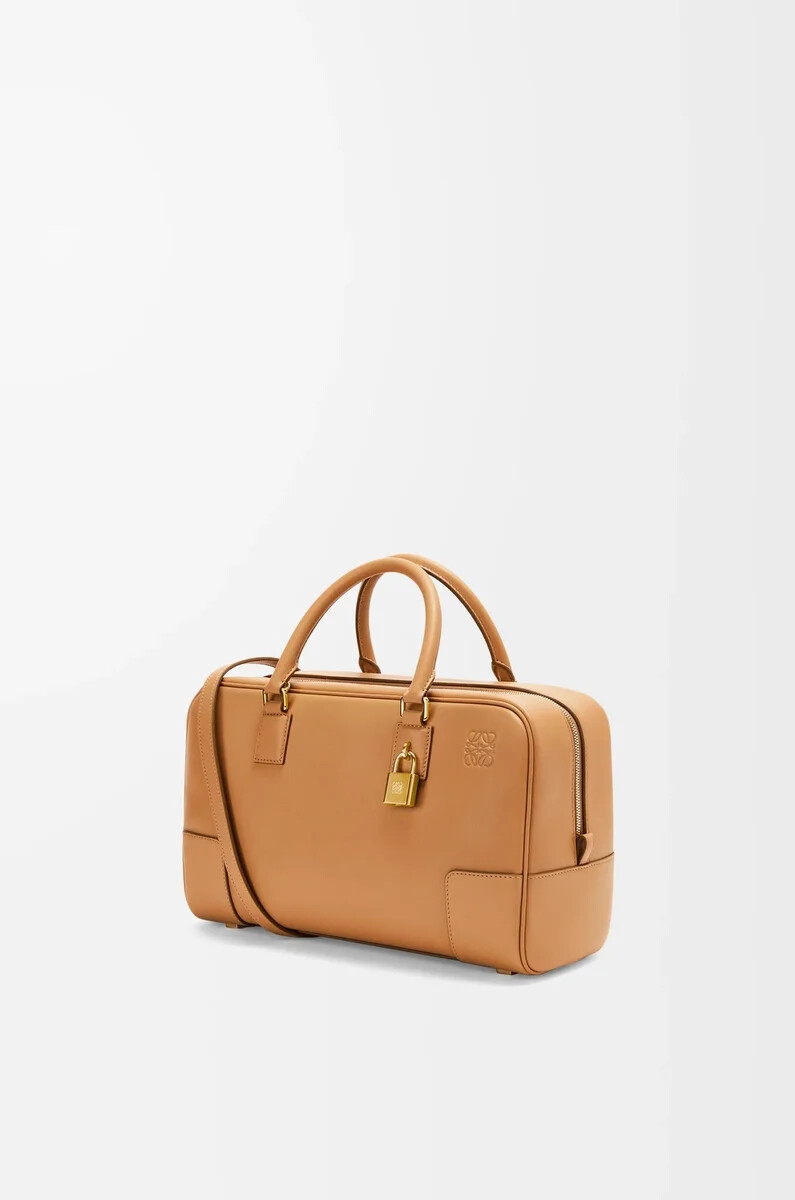 amazona 28 tasche aus nappa-kalbsleder farbe warm desert