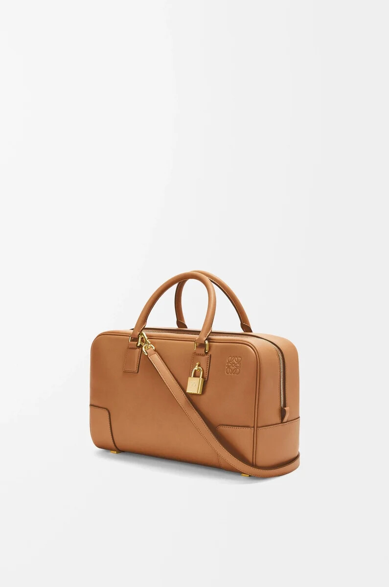 amazona 28 tasche aus nappa-kalbsleder farbe warm desert