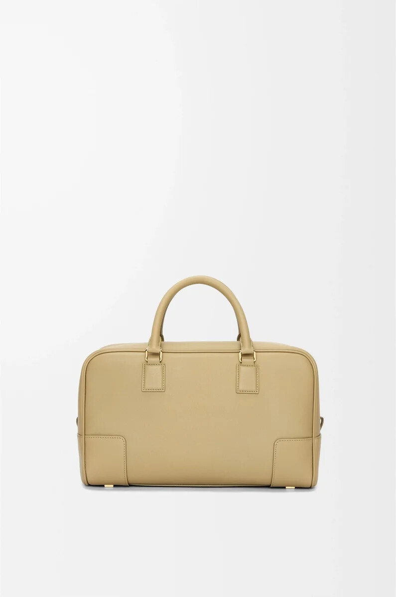 amazona 28 tasche aus nappa-kalbsleder in tongrün