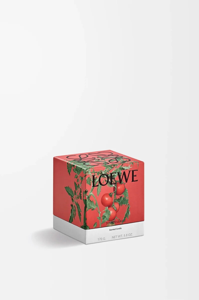 kleine tomatenblätter kerzenrot
