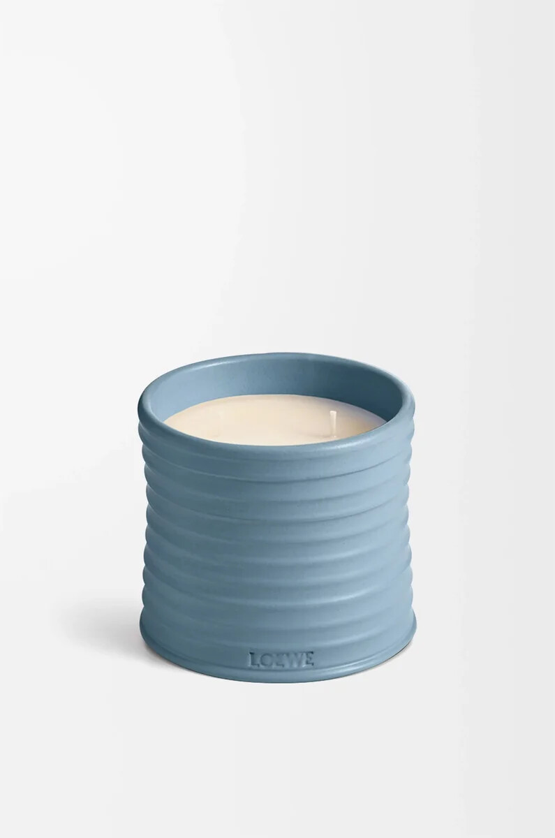kerze „mittelgroße zypressenkugeln in babyblau