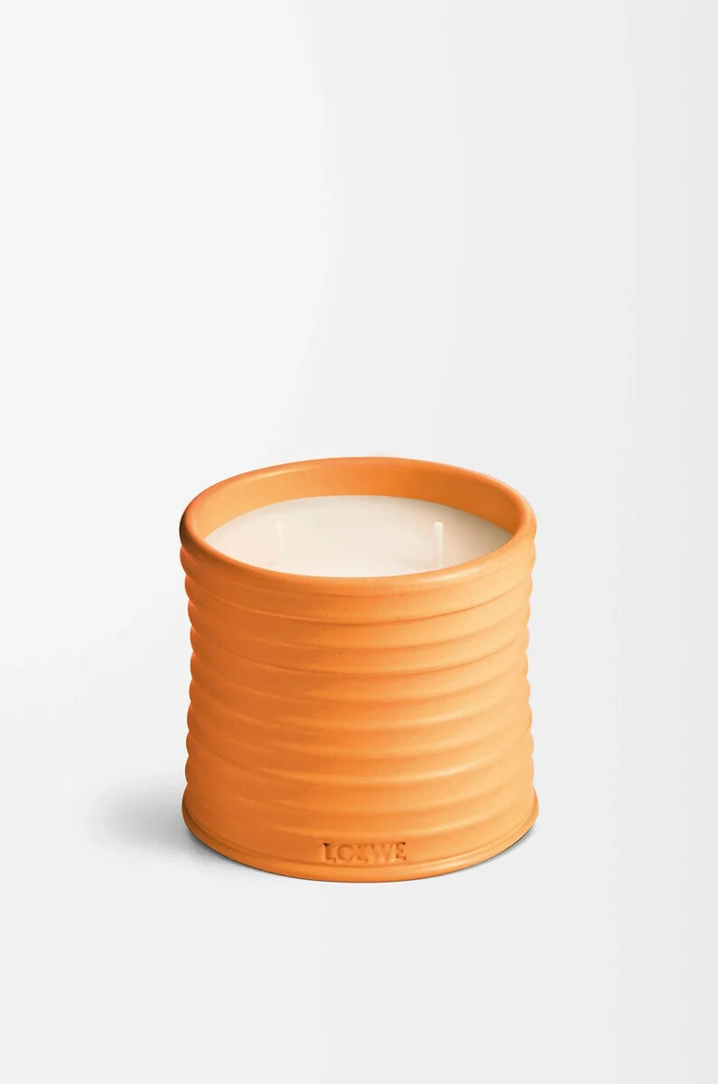 mittlere orangenblütenkerze helle mandarine