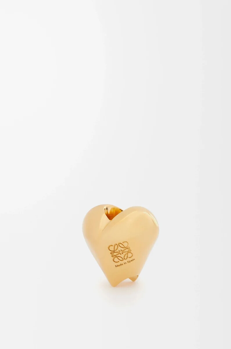 großer herzwürfel gold