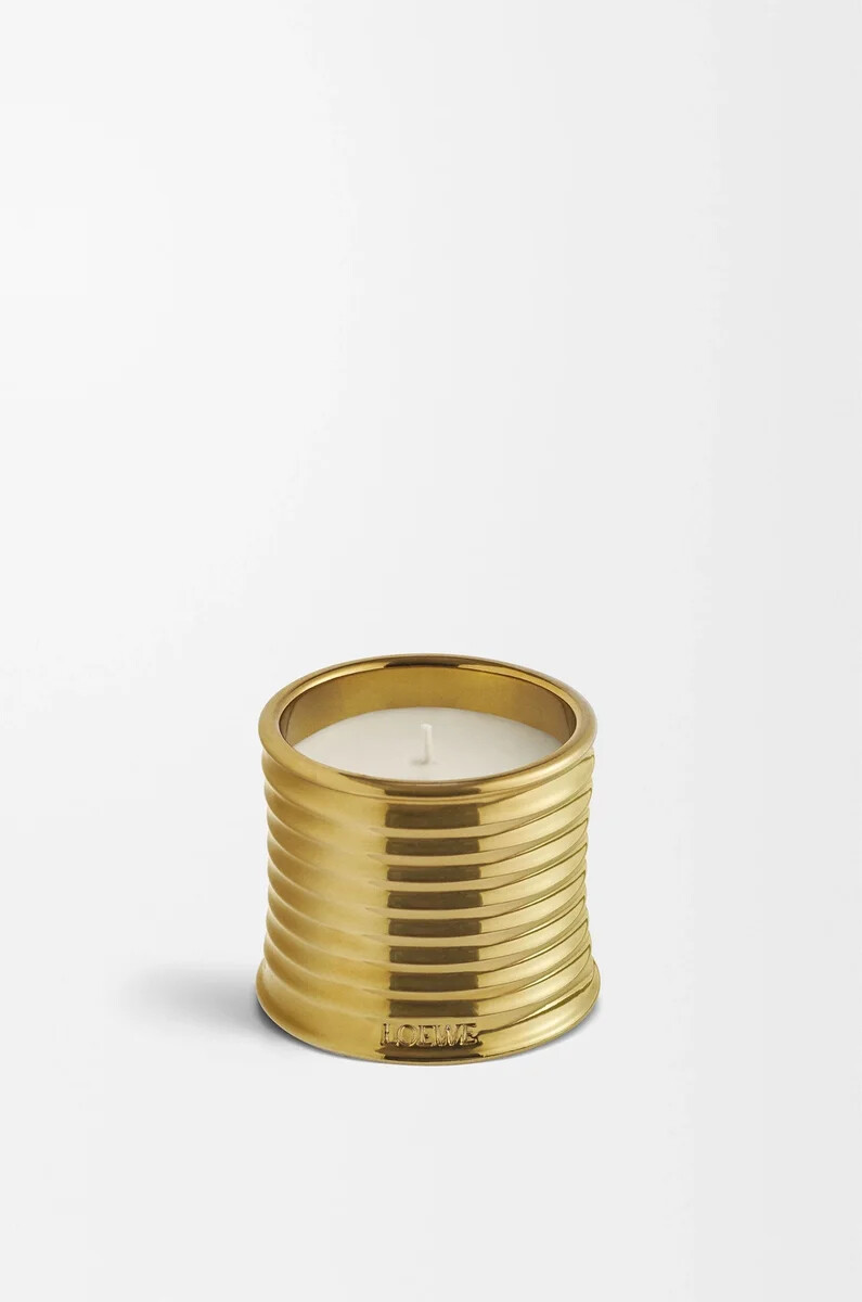 midi earl grey duftkerze gold