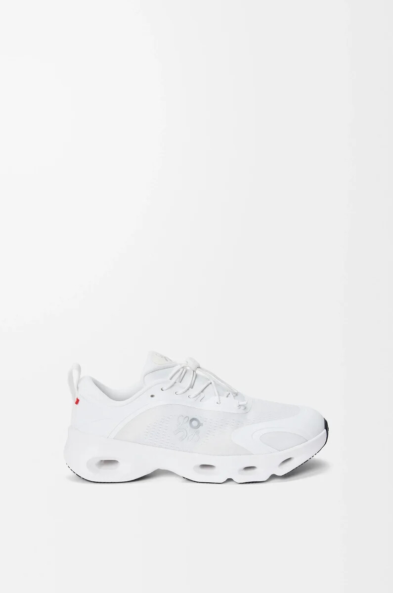 cloudsolo sneaker weißhellgrau