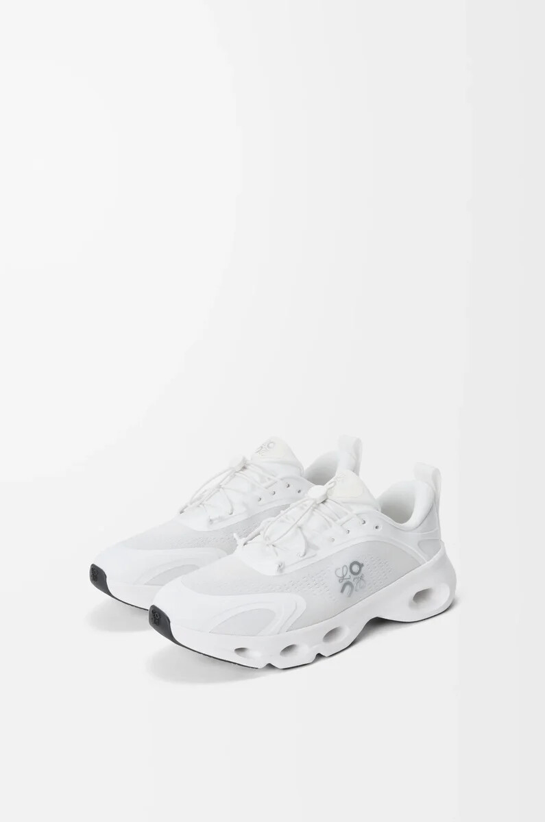 cloudsolo sneaker weißhellgrau
