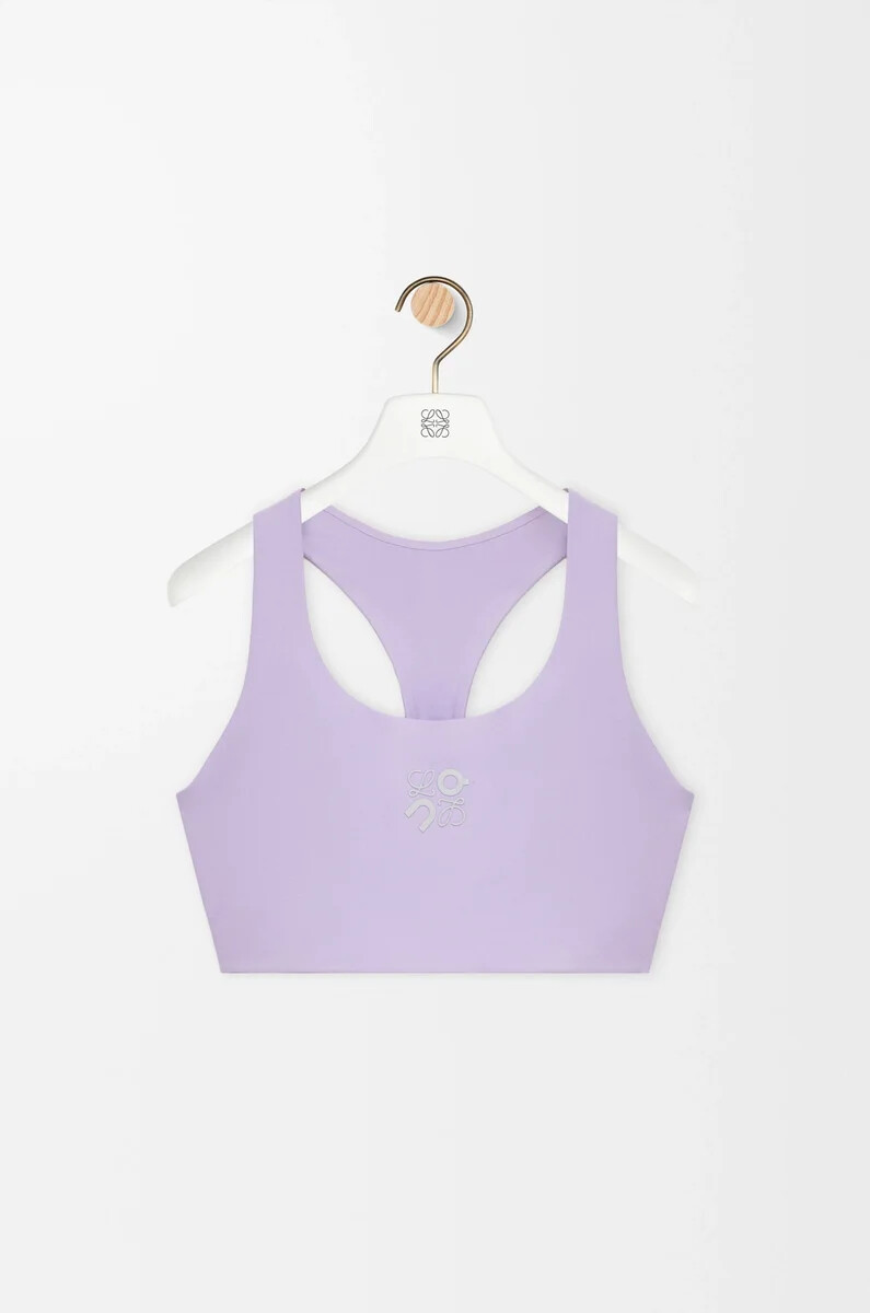 weicher bh aus technischem jersey in flieder