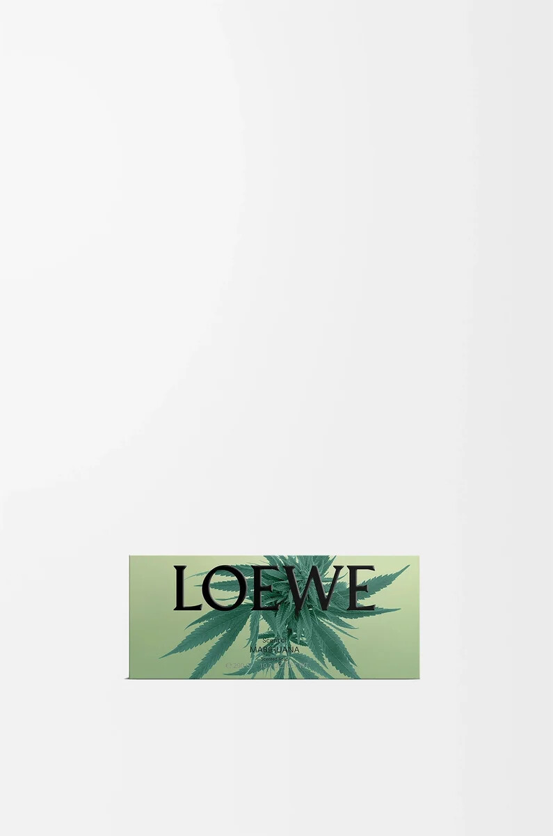 großes seifenstück mit marihuana-duft dunkelgrün