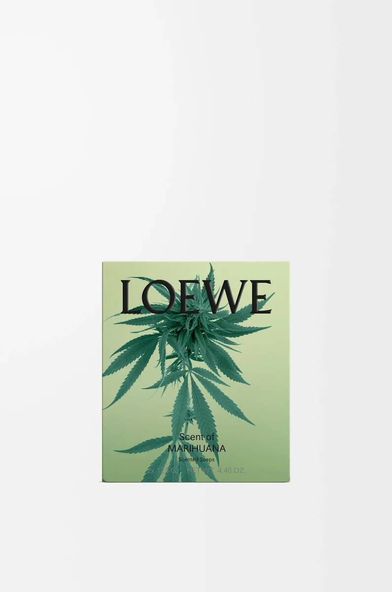 duft von marihuana kleine seifenstücke dunkelgrün