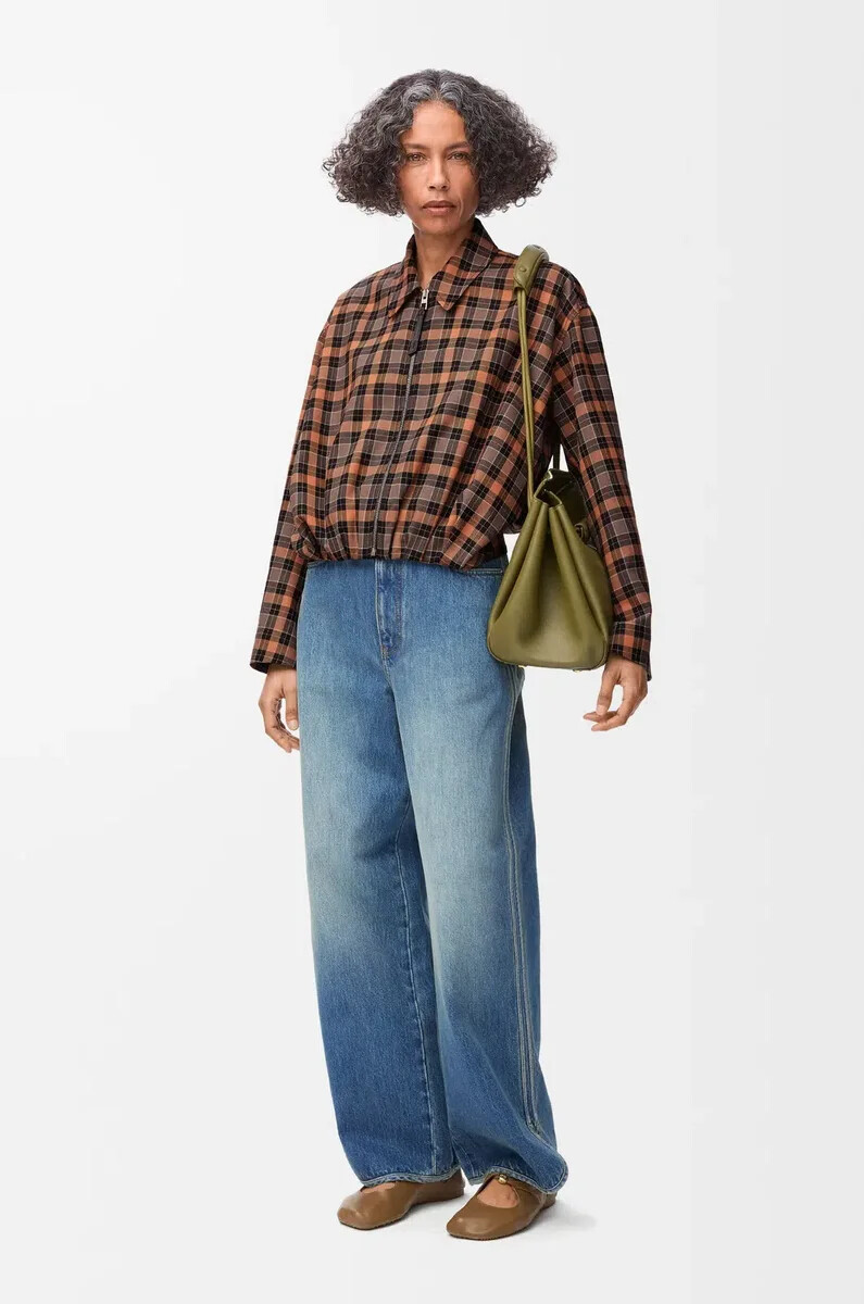 jeans aus denimblau