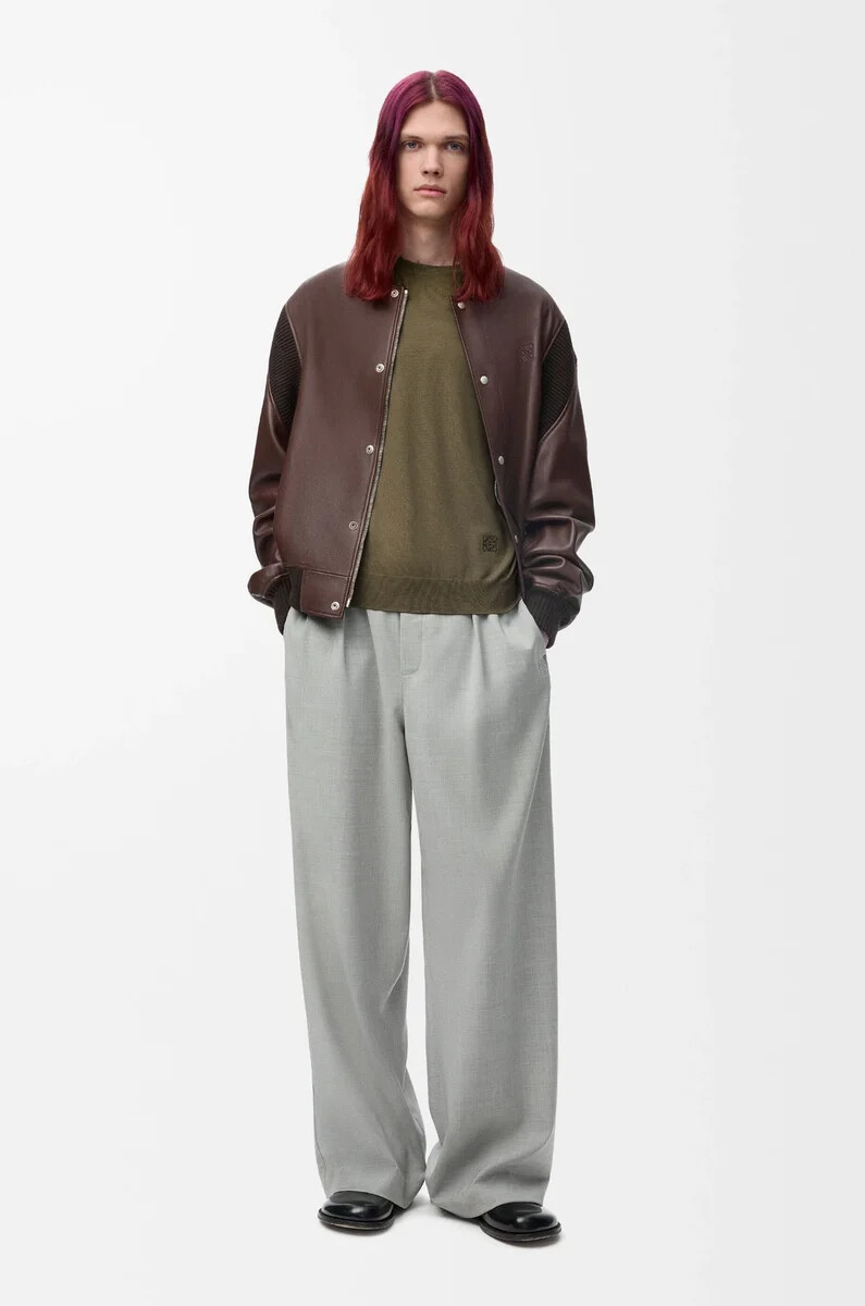 pullover aus wolle grünkhaki