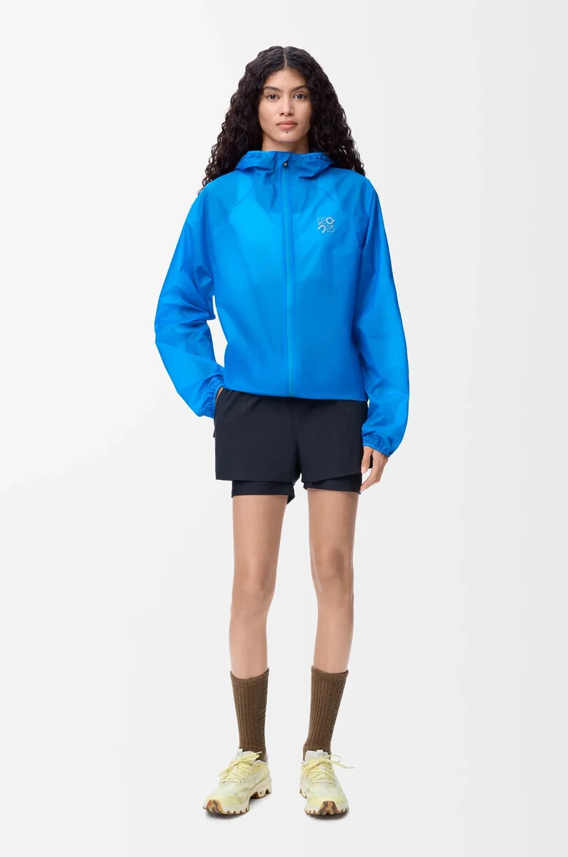 ultra-jacke aus technischem obermaterial blau