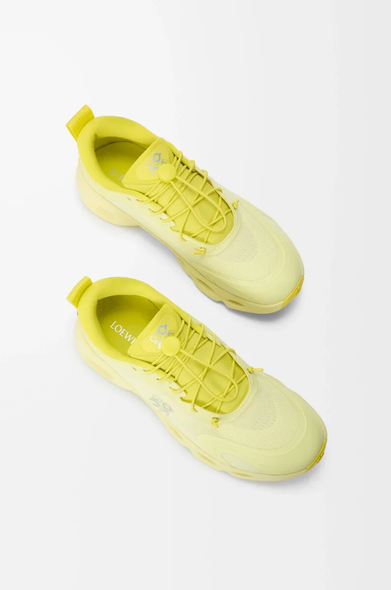 cloudsolo sneaker limettengrün