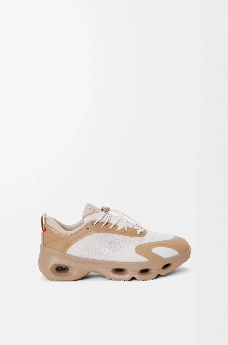 cloudsolo sneaker dunkelsandcreme