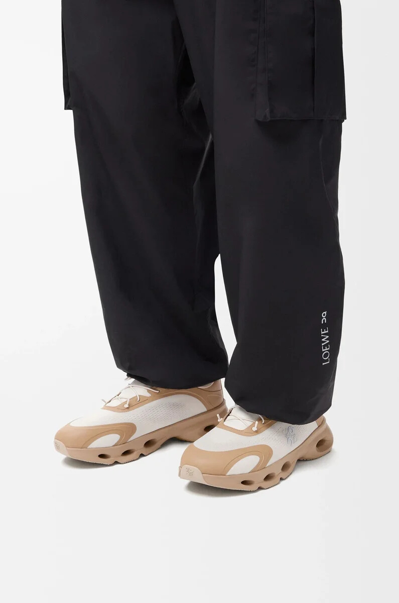 cloudsolo sneaker dunkelsandcreme