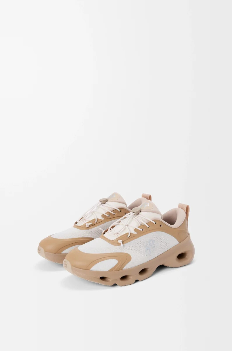 cloudsolo sneaker dunkelsandcreme