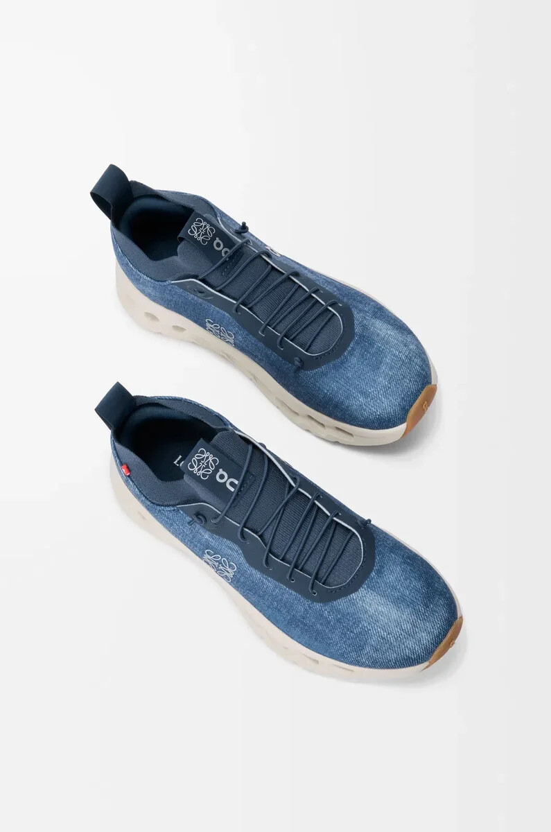 cloudtilt sneaker denimblau